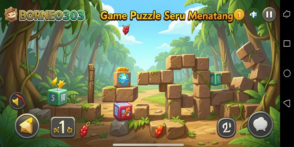 Gameplay menarik dari BORNEO303 dengan teka-teki menantang.