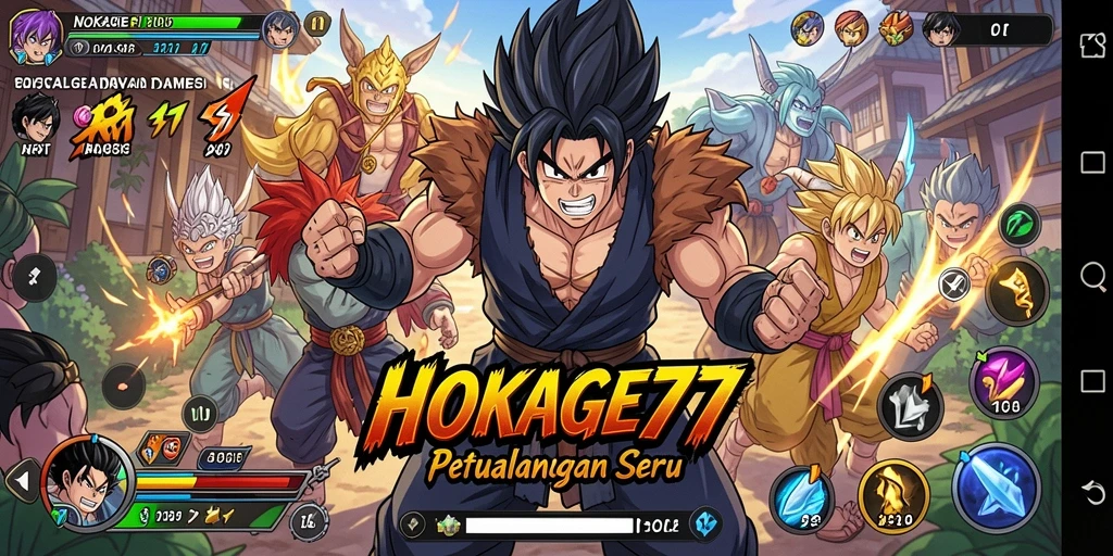 Gameplay HOKAGE77 yang seru dan menantang.