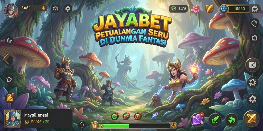 Screenshot gameplay JAYABET yang menunjukkan aksi petualangan seru.