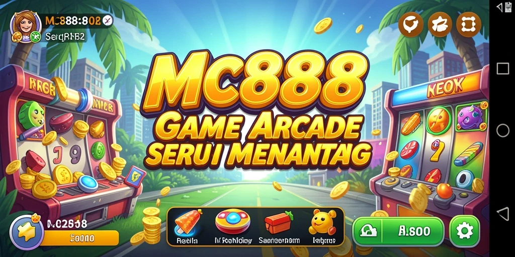 Screenshot gameplay MC888 yang menunjukkan aksi seru dan tantangan level.